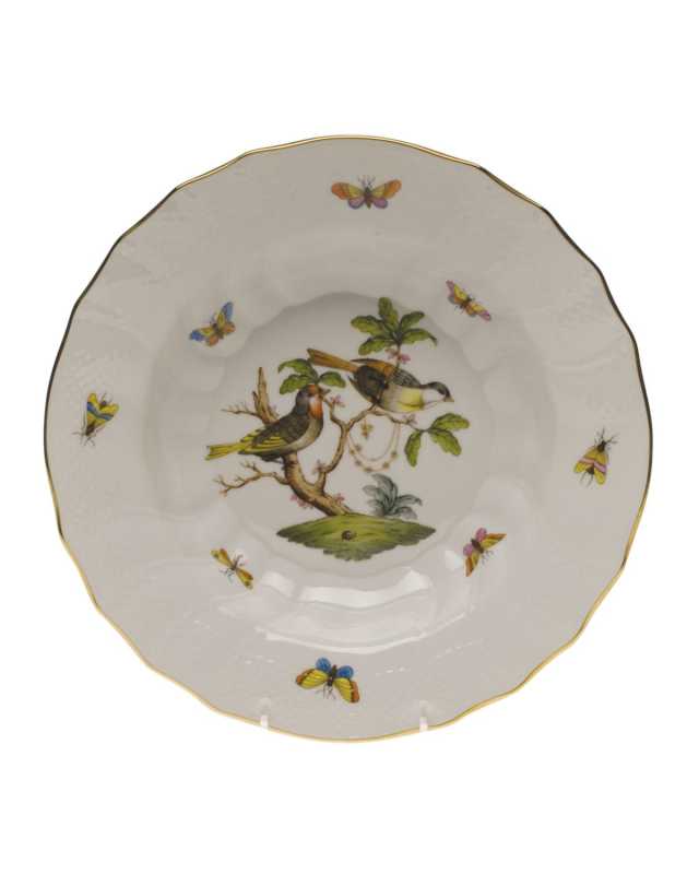 Rothschild Bird Motif 11 Rim Soup Bowl