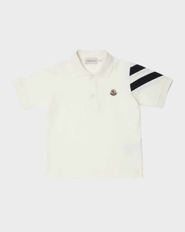Boy's Polo Shirt W/ Chevron Detail, Size 4-