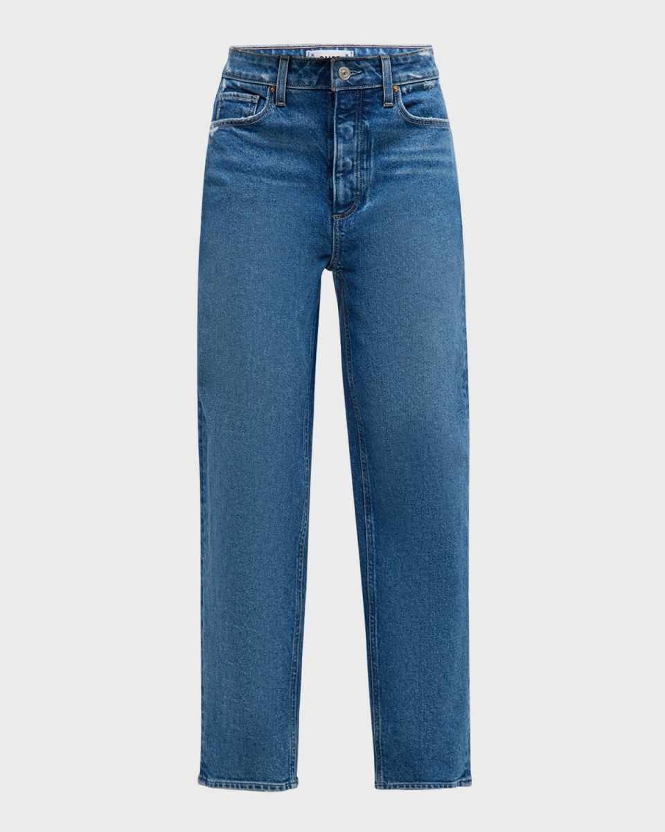 Alexis Straight Button-Fly Jeans