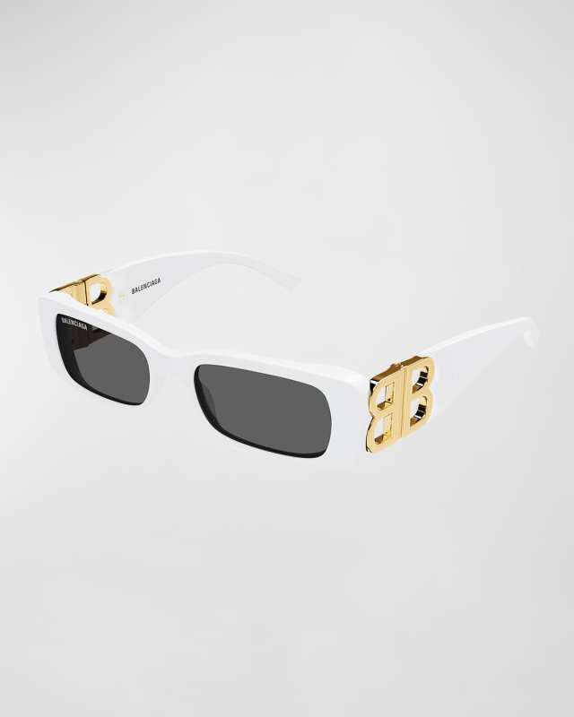Rectangle Mirror B Acetate Sunglasses