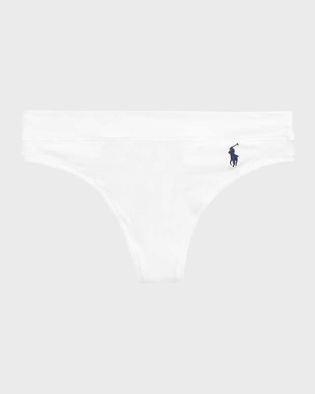 Mid-Rise Organic Cotton Thong
