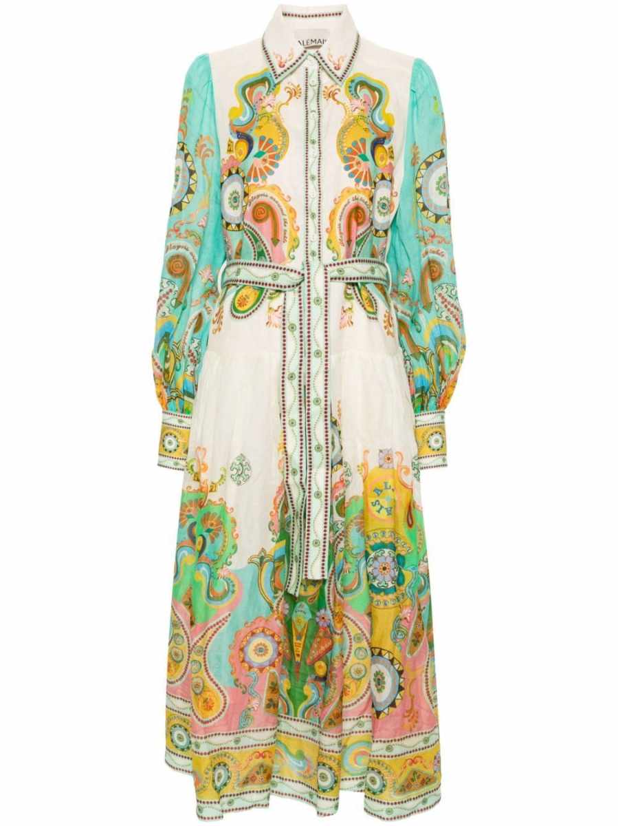 Pinball belted shirtdress