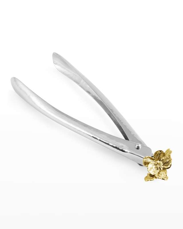 Gold Orchid Large Lock Spring Tongs