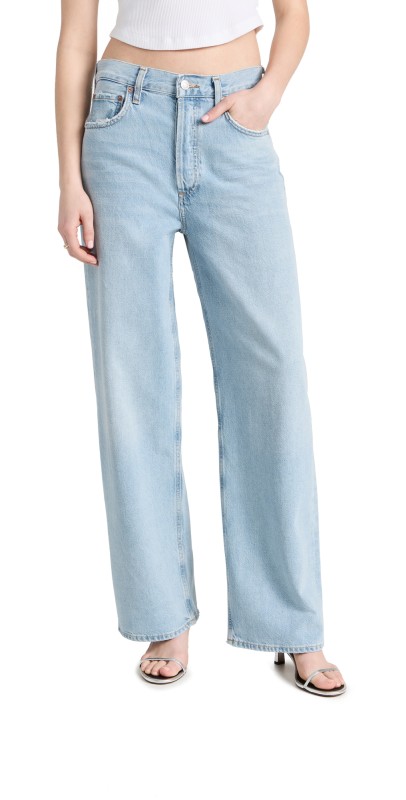 AGOLDE Low Slung Baggy 30.5 Jeans Shake