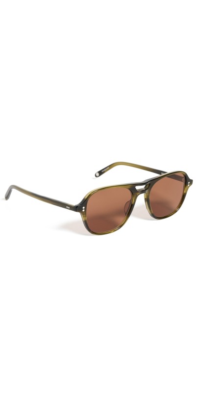 GARRETT LEIGHT Doc Sunglasses Willow/Oak