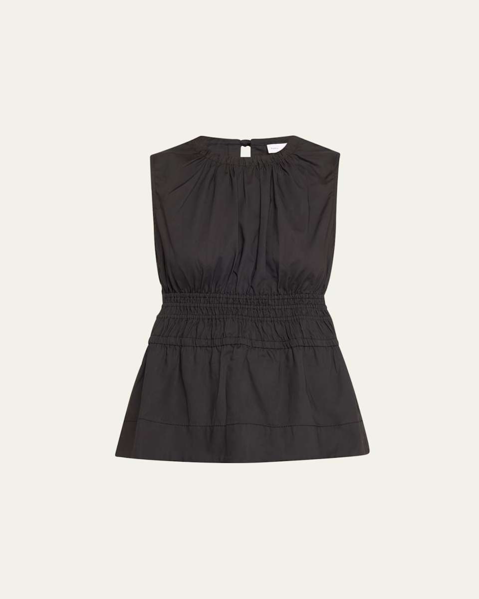 Birdie Sleeveless Poplin Top