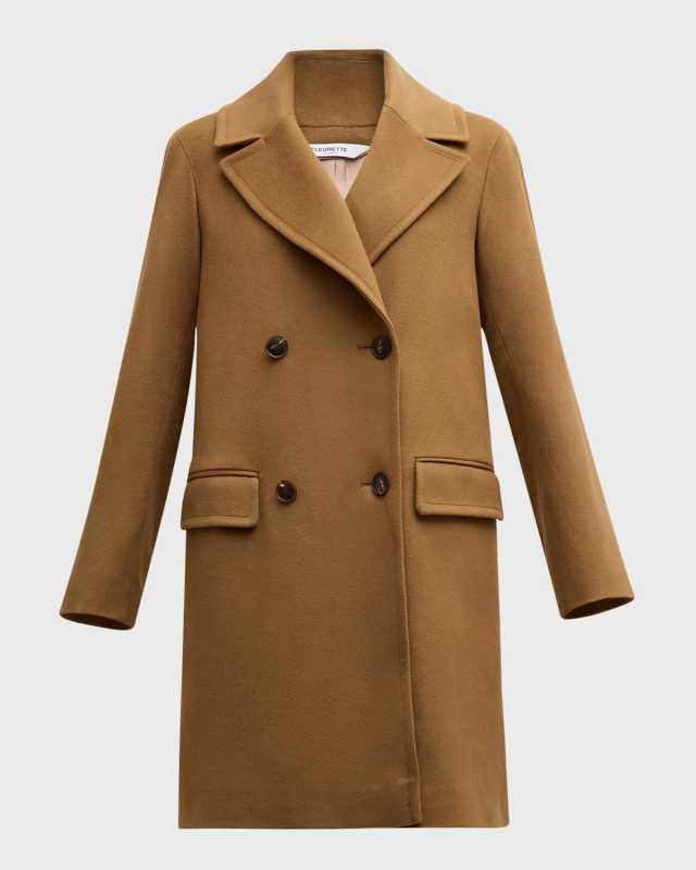 Finley Double-Breasted Wool Coat
