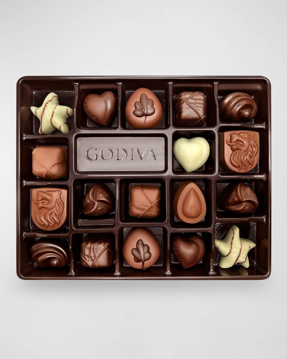 Chocolatier Gold Gift Box, 18 Count