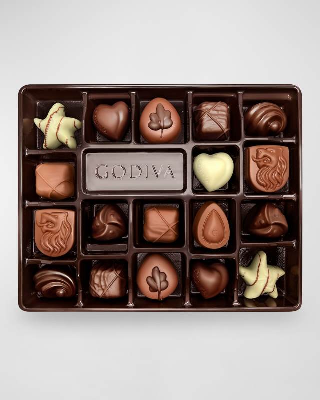 Chocolatier Gold Gift Box, 18 Count
