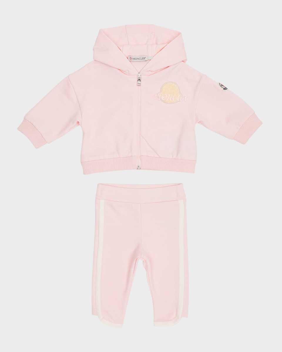 Girl's 2-Piece Sweatsuit, Size 6M-3