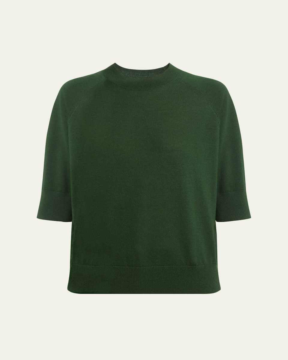 Tuan Three-Quarter Sleeve Wool Sweat