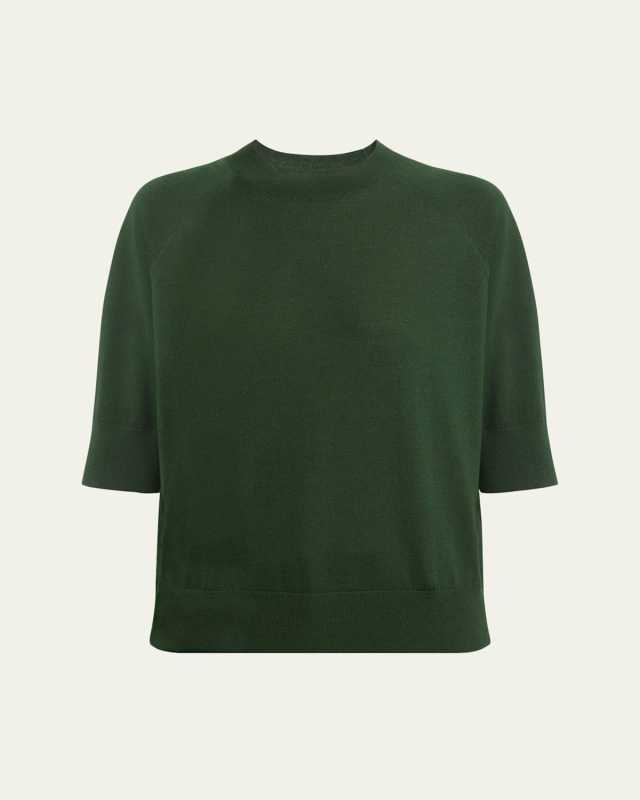Tuan Three-Quarter Sleeve Wool Sweat
