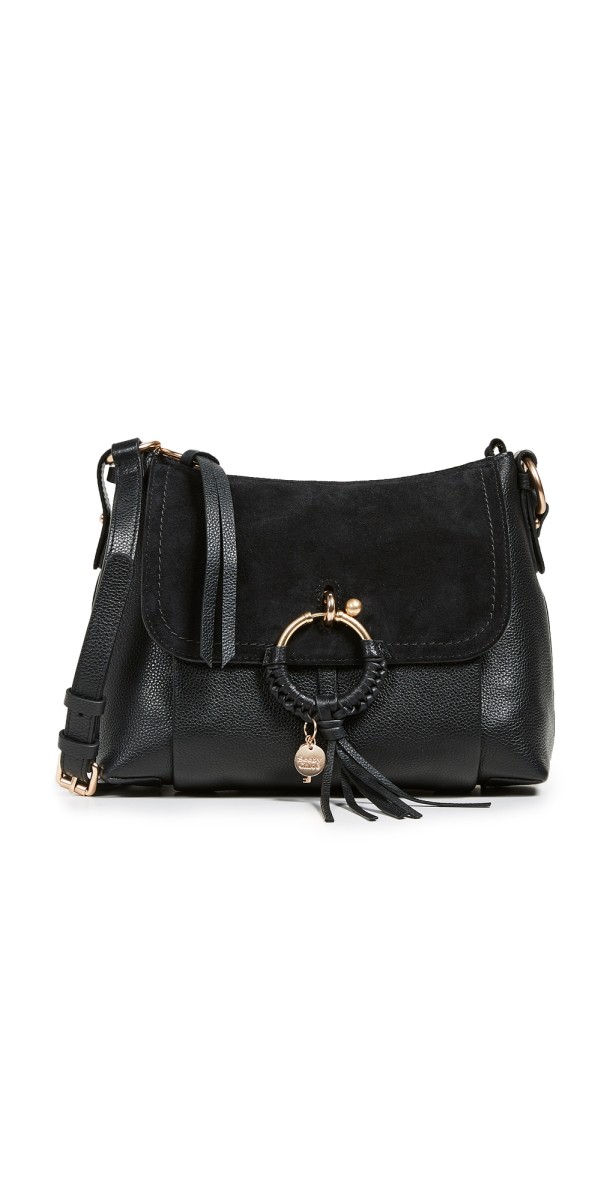 See by Chloe Joan Small Hobo Black