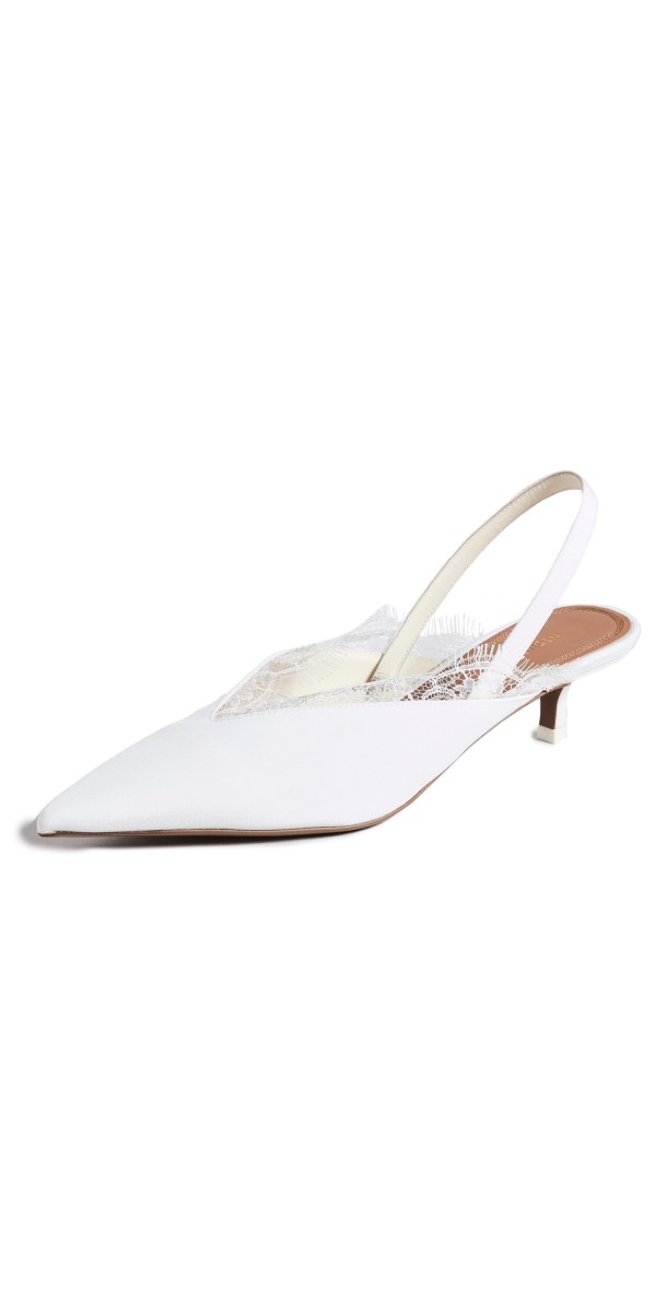 NEOUS Irena Slingbacks Cream/Cream