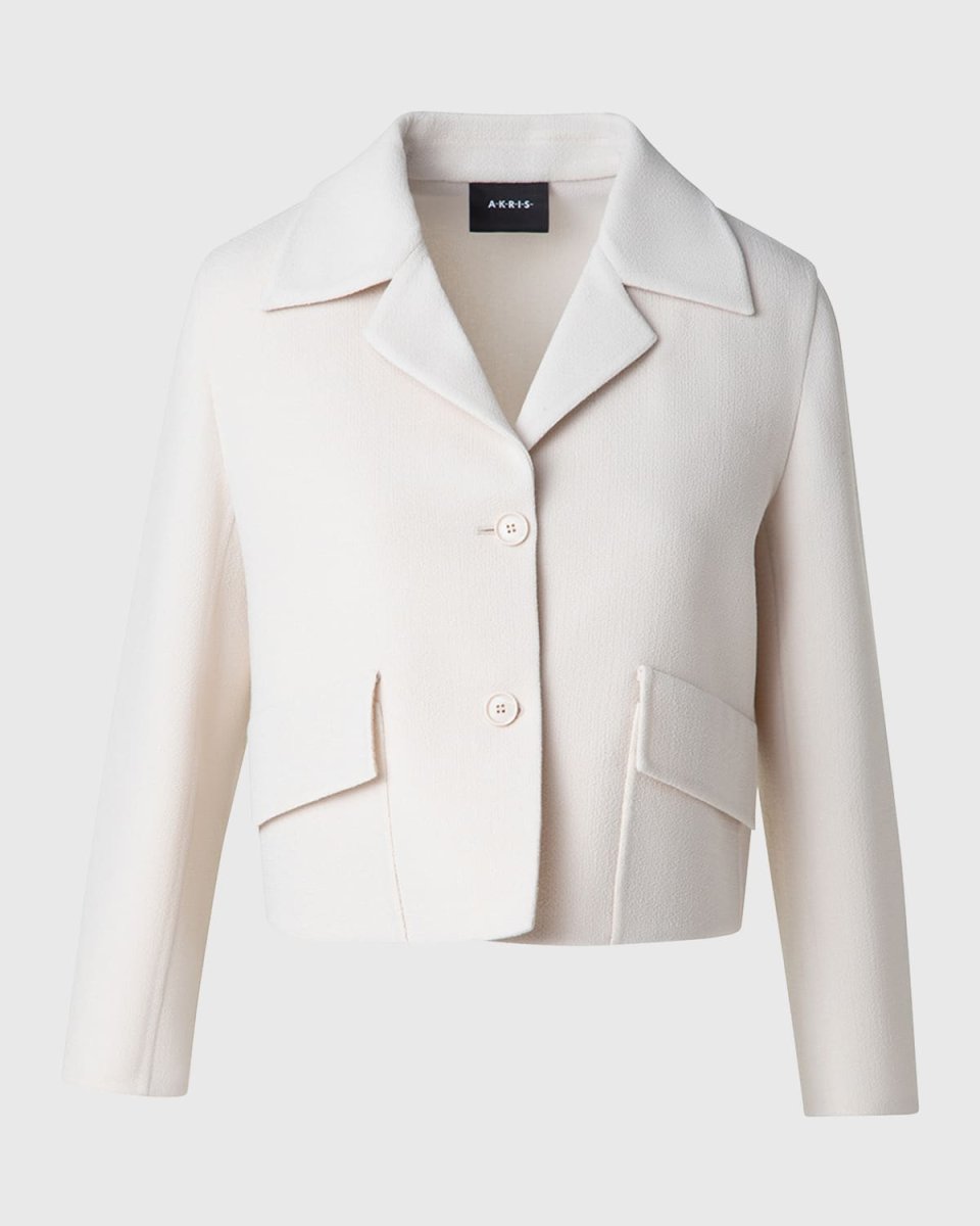Wes Short Boxy Wool Jacket