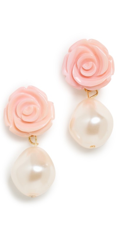 Jennifer Behr Telma Earrings Rose