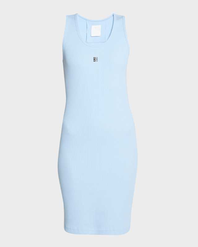 Tank Midi Dress with 4G Logo Detai