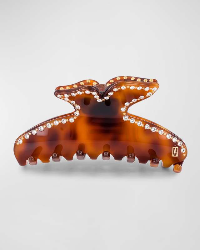 Swarovski Crystal Acetate Jaw Hair Clip