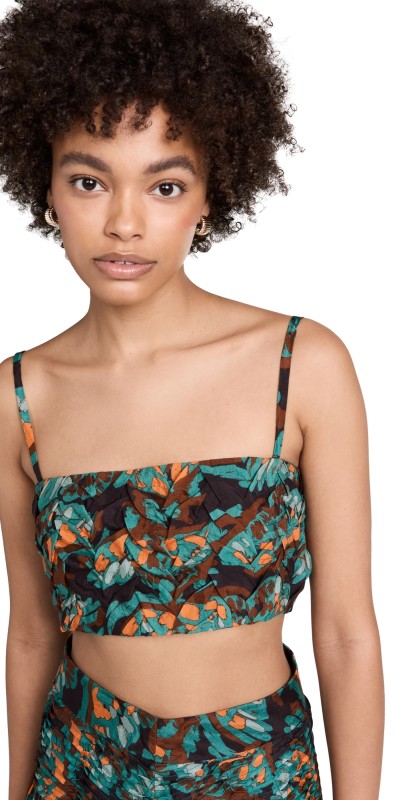 Atelier 17.56 Yasmin Top Green Orange