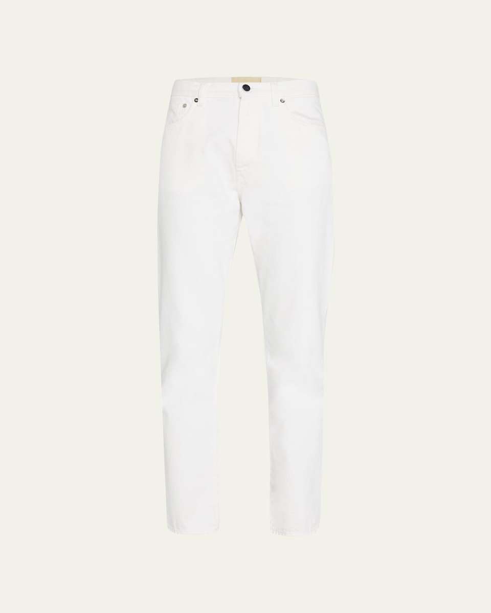 Wular Straight-Leg Ankle Denim Pants