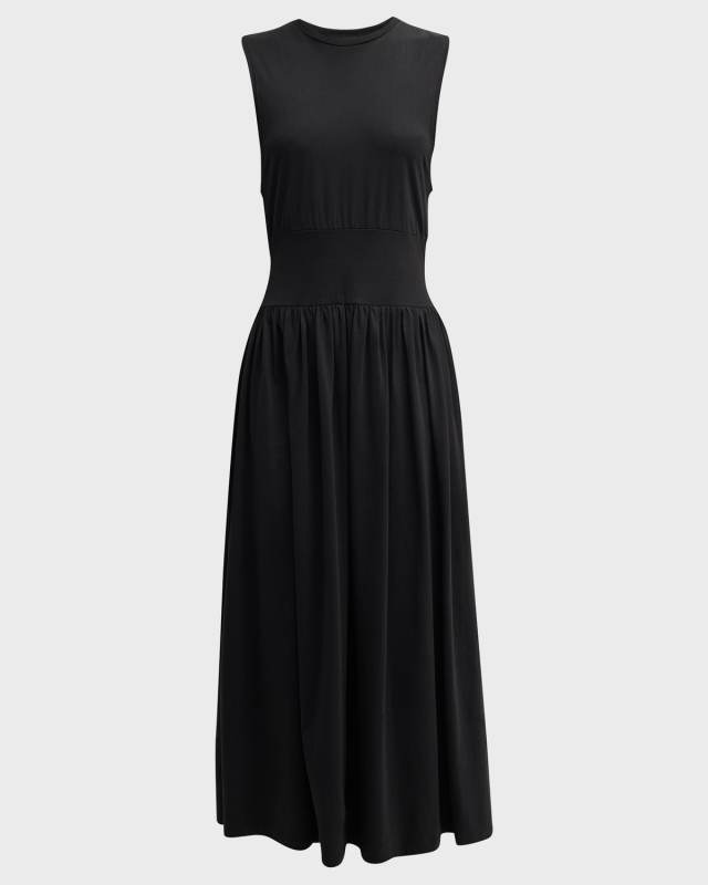 Sleeveless Cotton Tee Dress