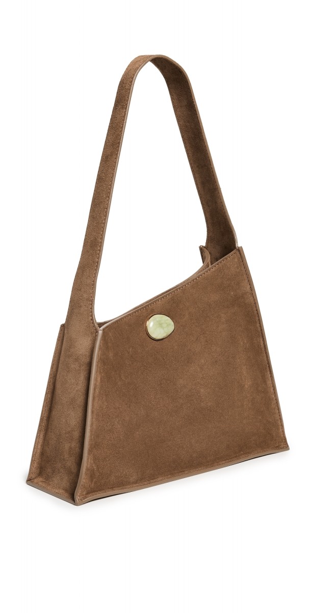 Little Liffner Slanted Shoulder Bag Chestnut