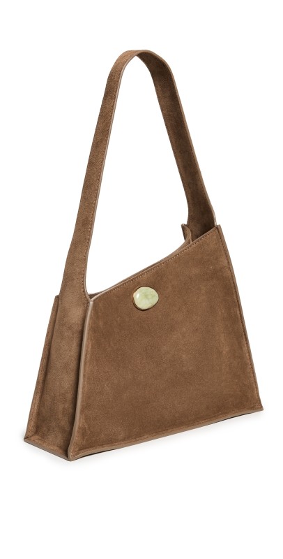 Little Liffner Slanted Shoulder Bag Chestnut