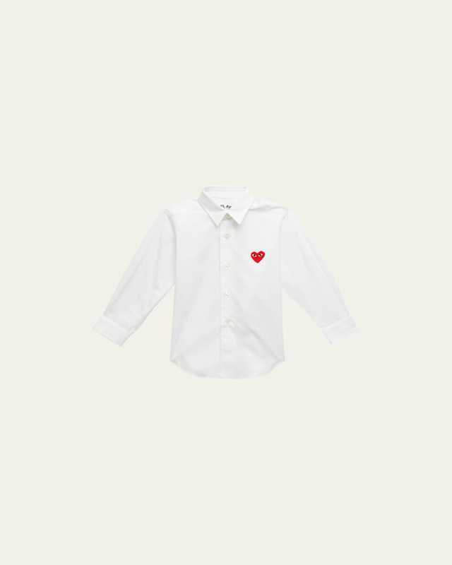 Boy's Play Button Down Shirt, Size 2-6