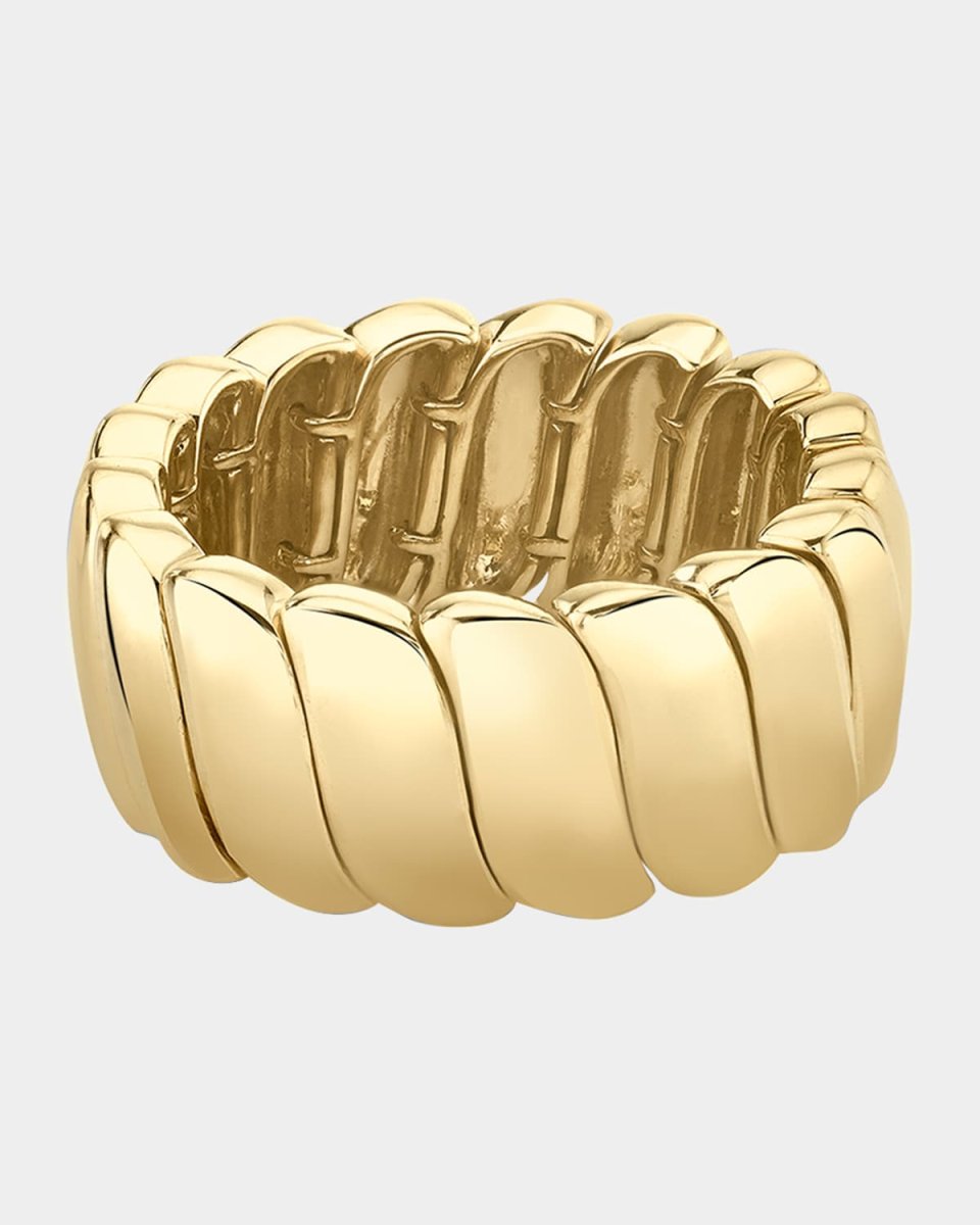 18K Yellow Gold Large Zoe Ring