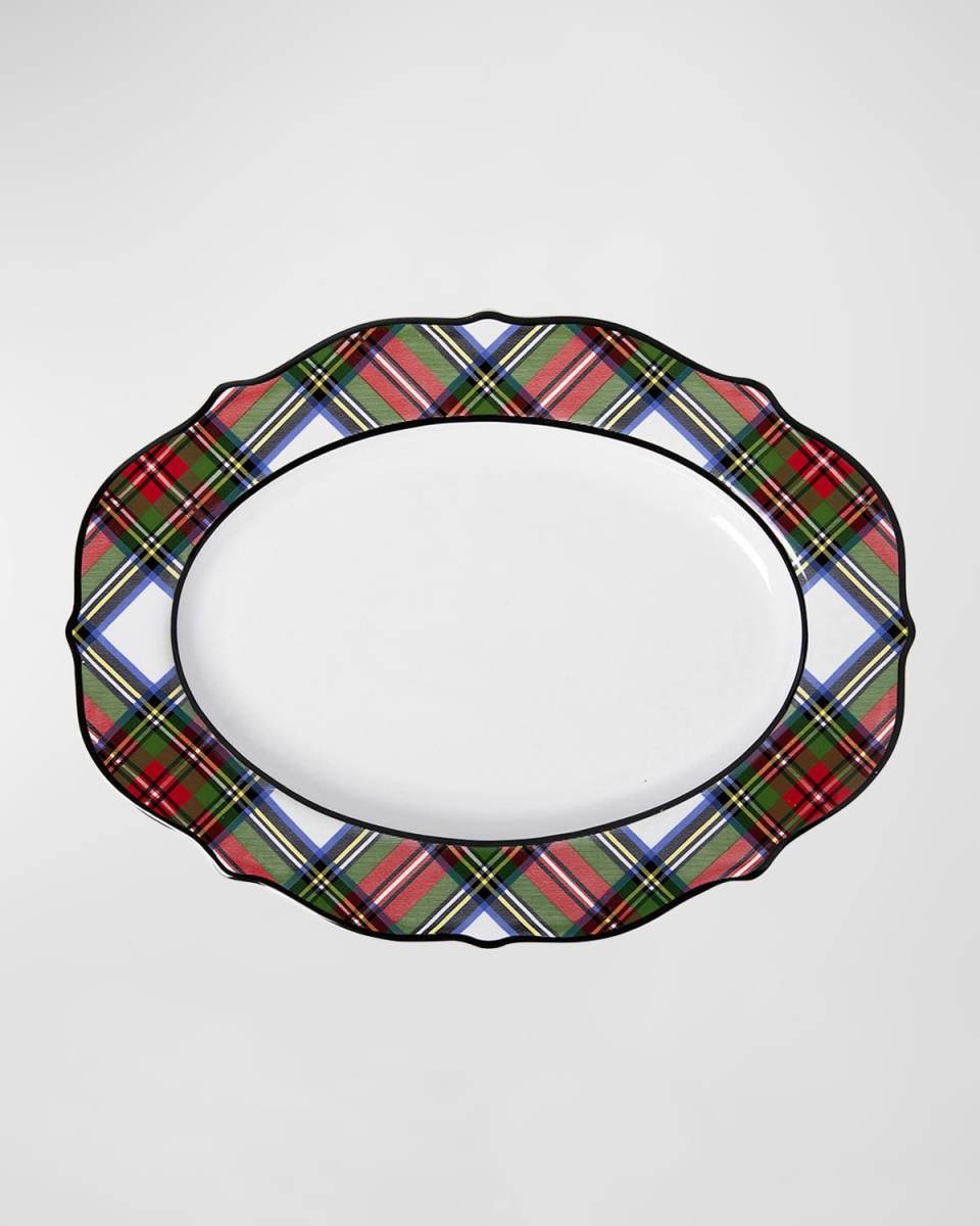 Stewart Tartan 15" Platter