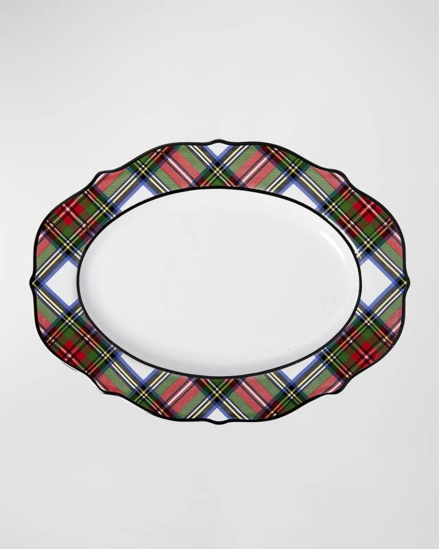 Stewart Tartan 15" Platter