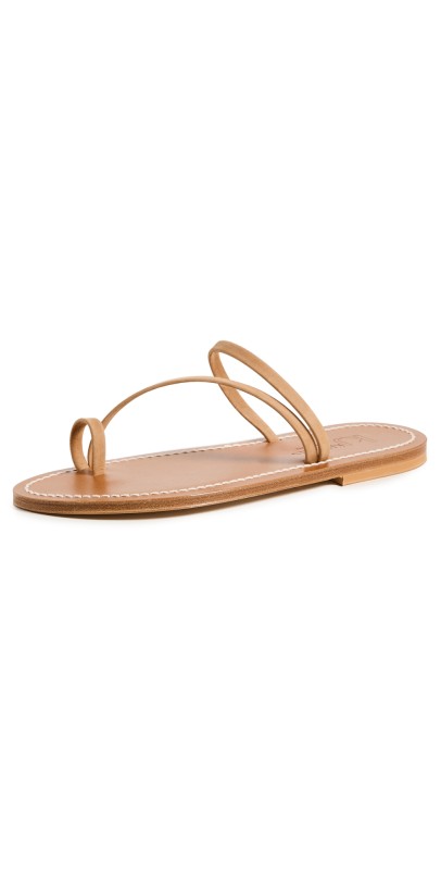 K. Jacques Actium Sandals Nubuck Saddale