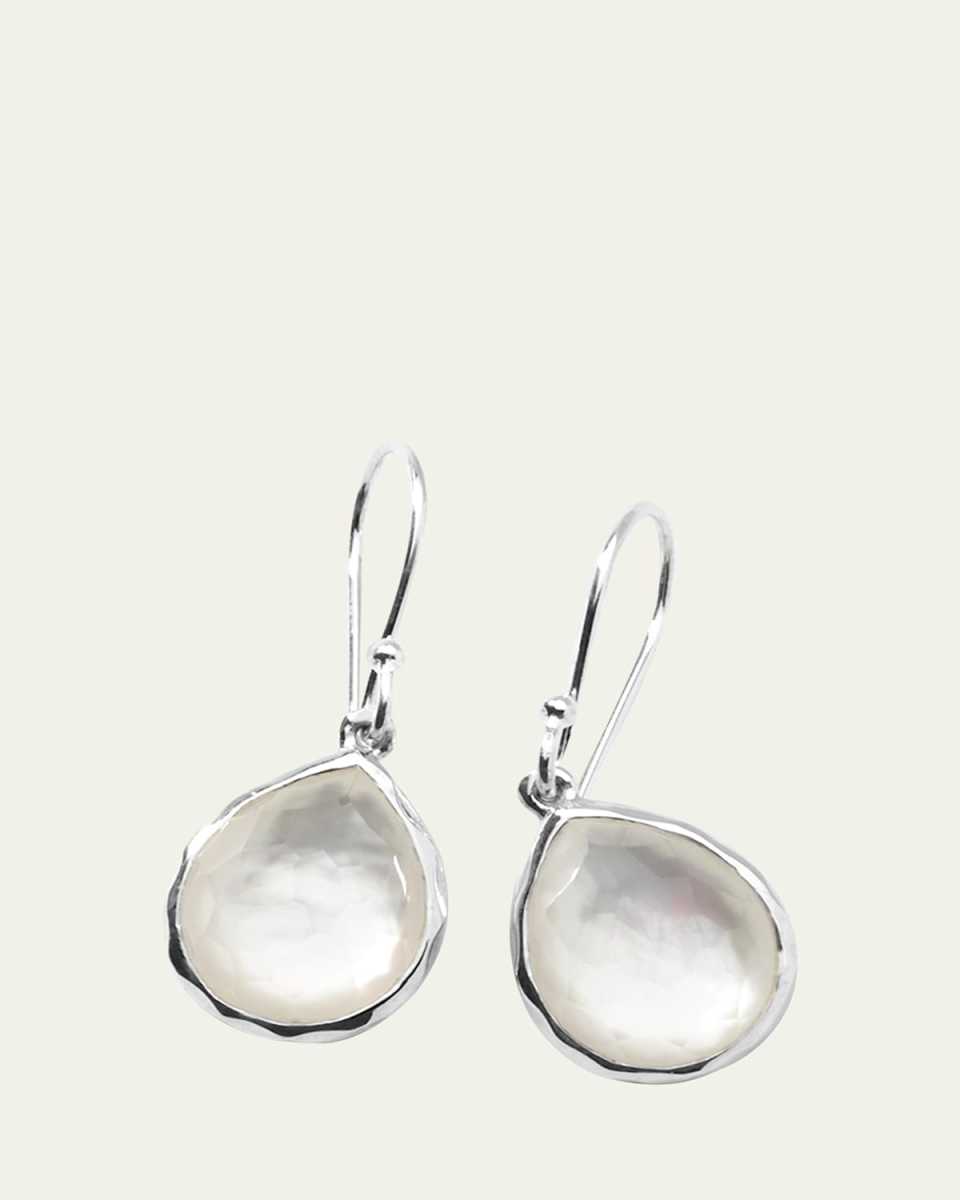 Mini Teardrop Earrings in Sterling Silver
