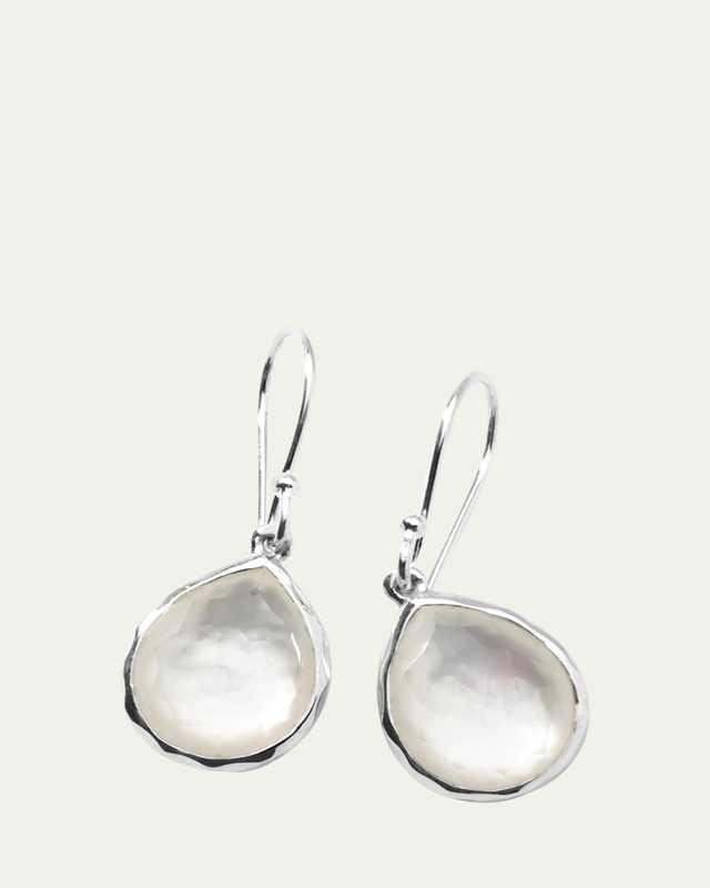 Mini Teardrop Earrings in Sterling Silver