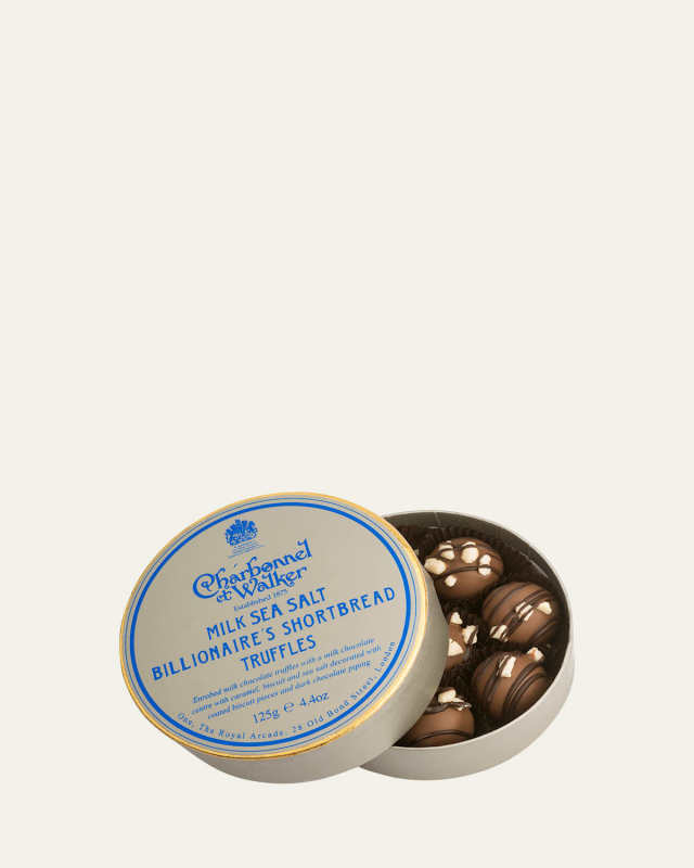 Milk Sea Salt Billionaire's Shortbread Truffles