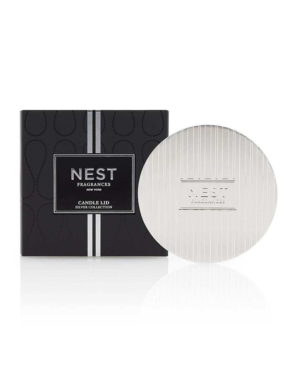 Silver Classic Candle Lid
