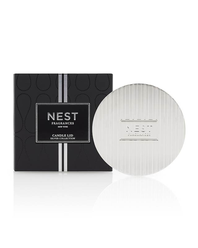 Silver Classic Candle Lid