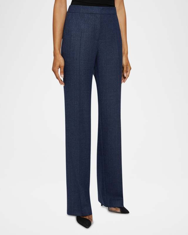 Prima Straight-Leg Merino Wool Pants