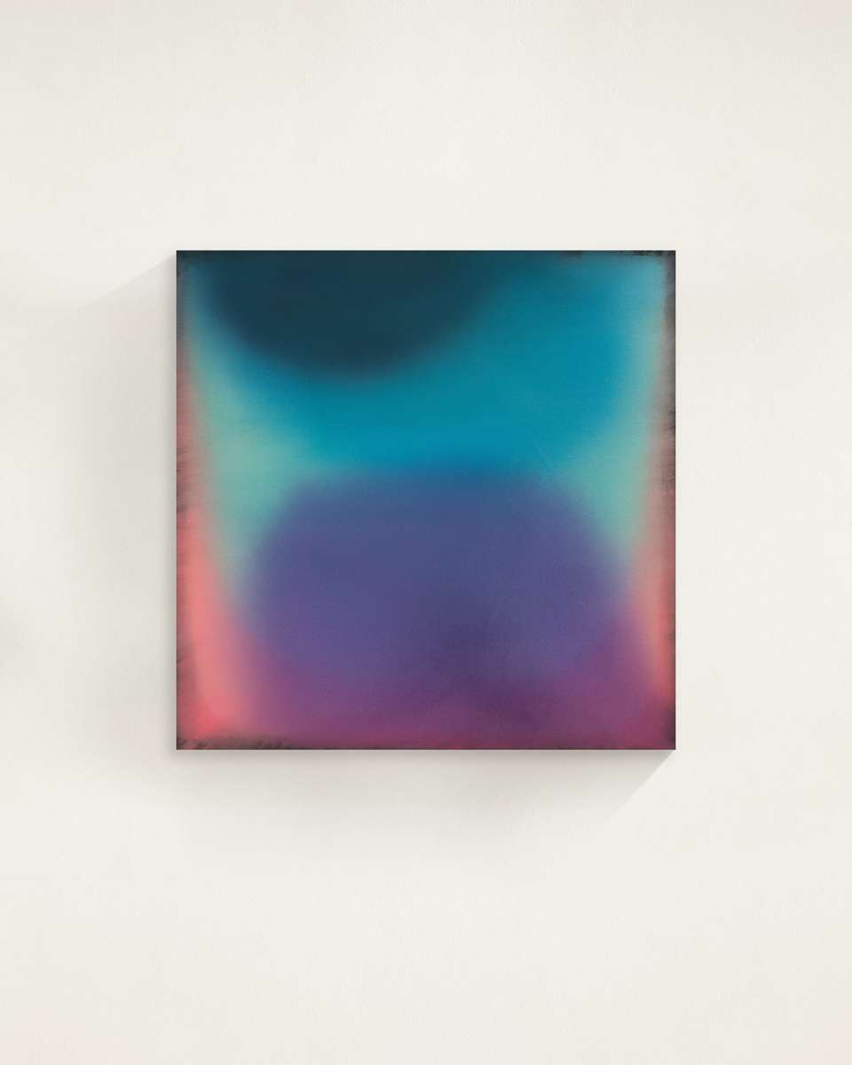 "Lava Lamp III" Gallery-Wrapped Giclee on Canvas by David Erickson, 47" Square