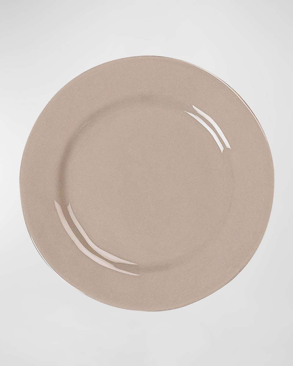 Puro Taupe Desset Salad Plate