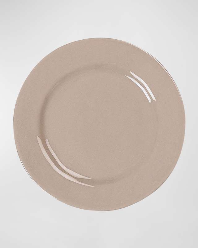 Puro Taupe Desset Salad Plate
