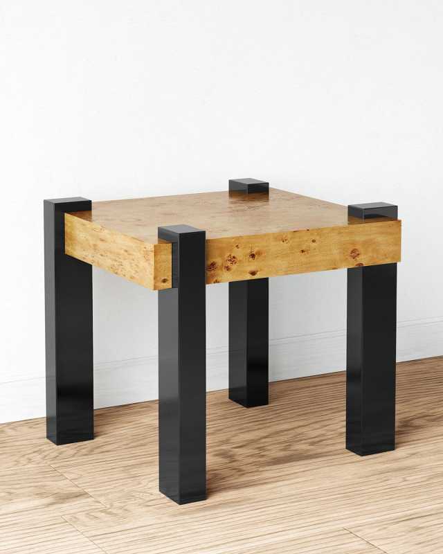 Marla Burlwood End Table