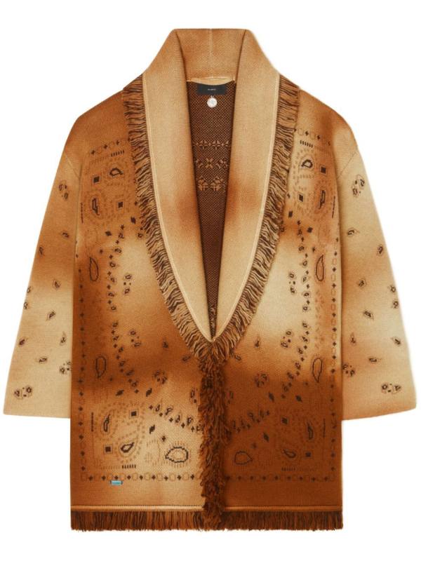 Hues Of The Desert virgin-wool cardigan