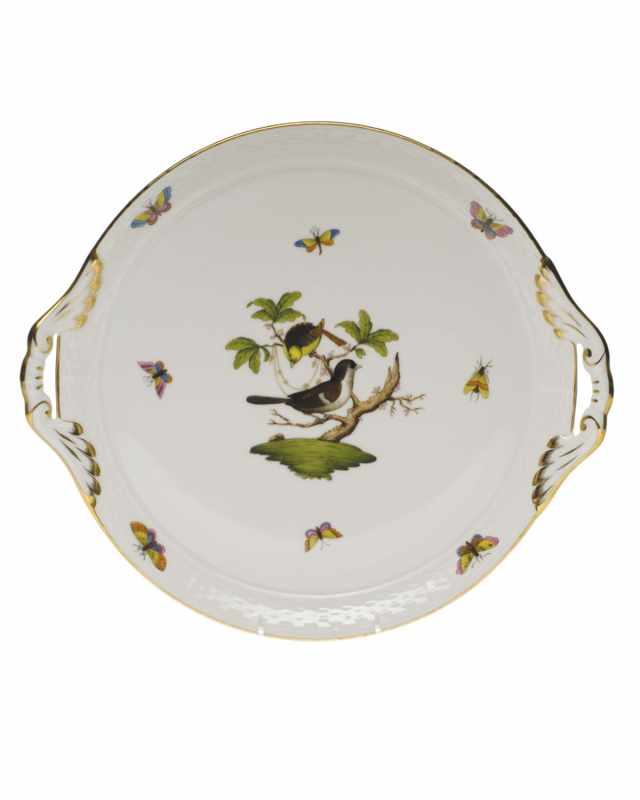 Rothschild Bird Round Tray with Handles