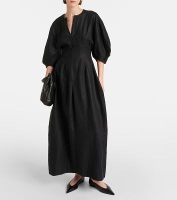FAITHFULL THE BRAND Soleil linen maxi dress