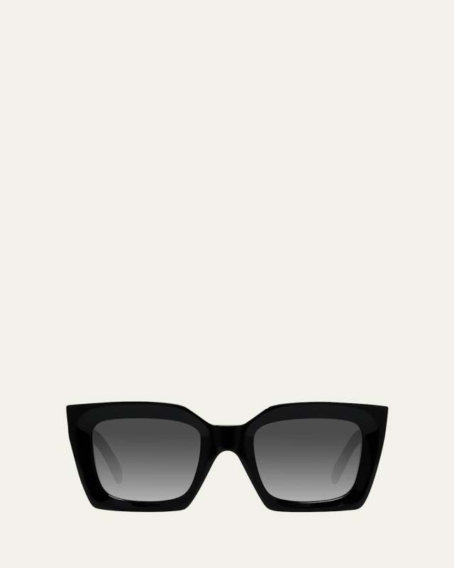 Rectangle Acetate Sunglasses