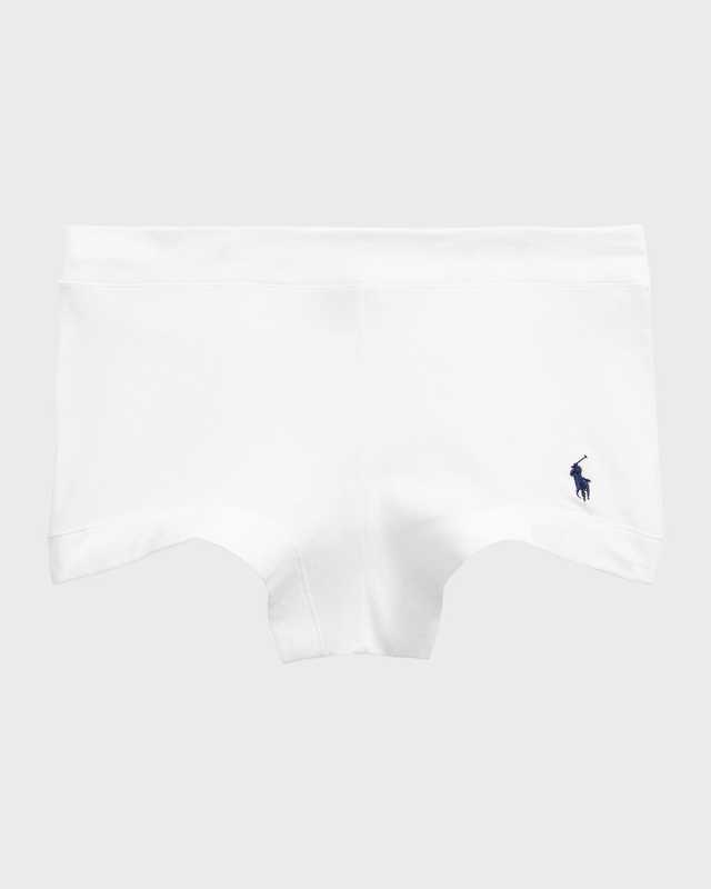 Gigi Mid-Rise Organic Cotton Boyshorts