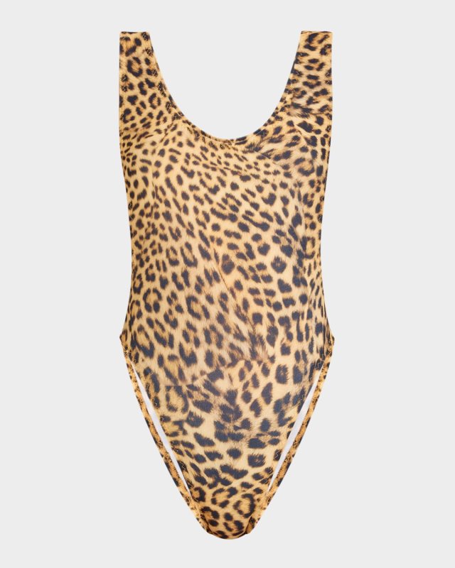 Cheetah Patch Marissa One-Piece Swimsuit