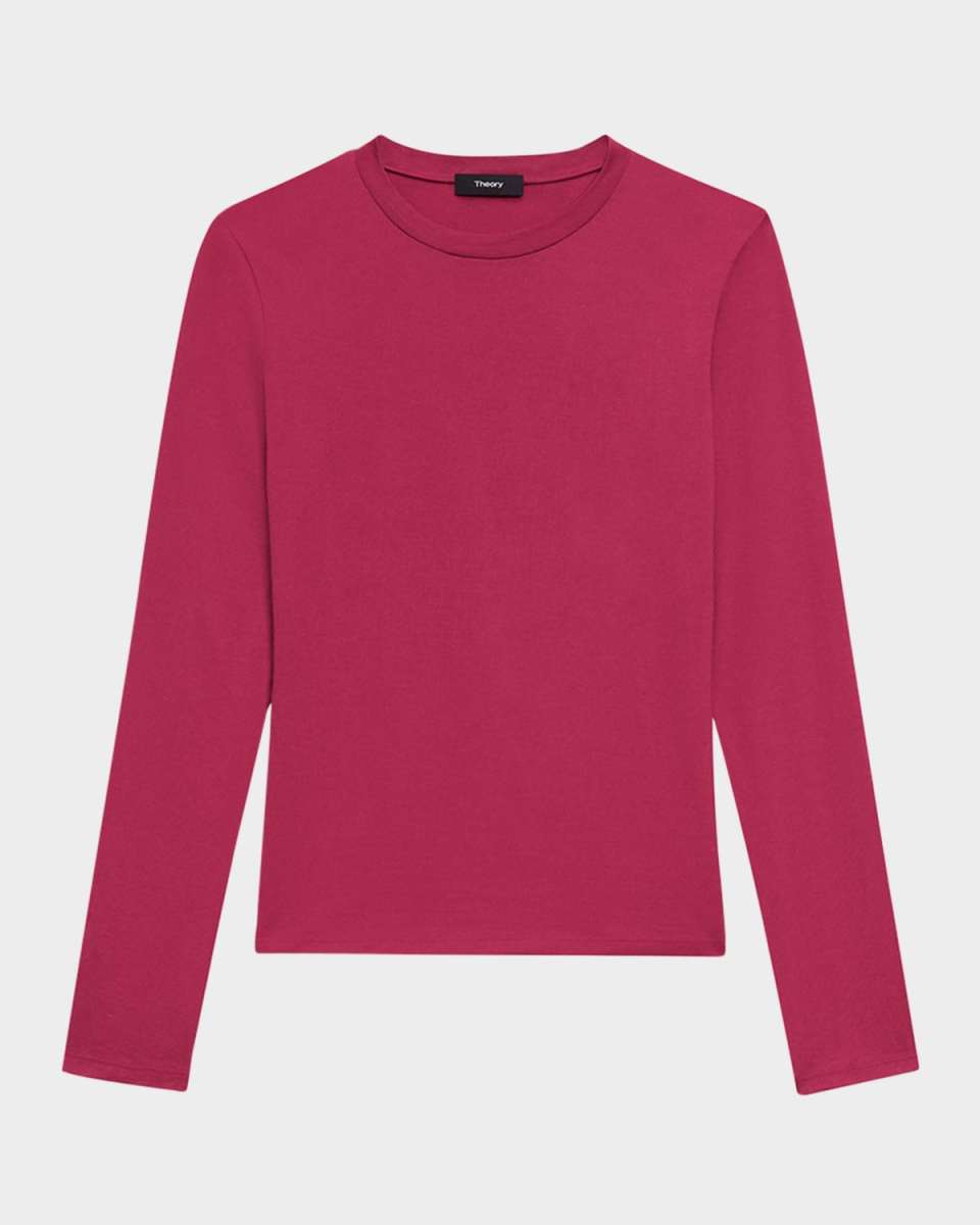 Tiny Tee Long-Sleeve Cotton T-Shirt