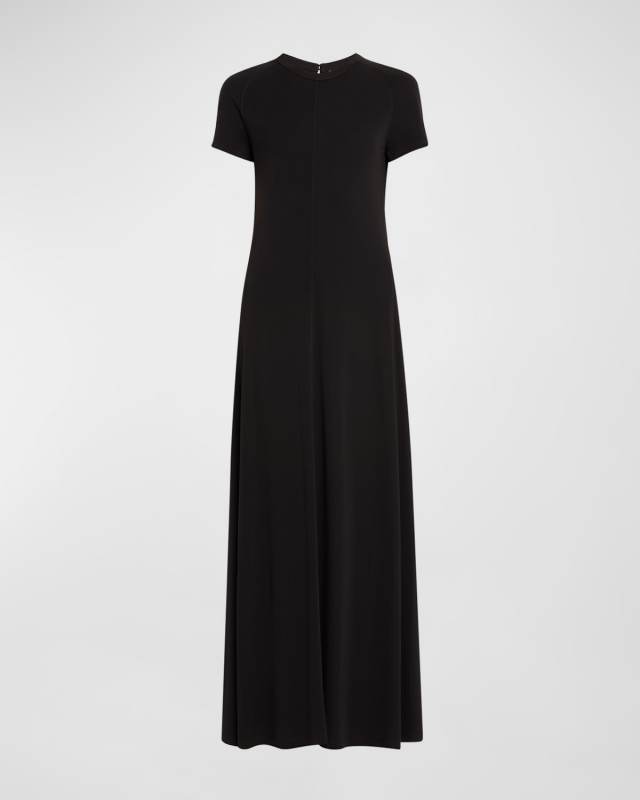 Fluid Jersey Maxi Dress